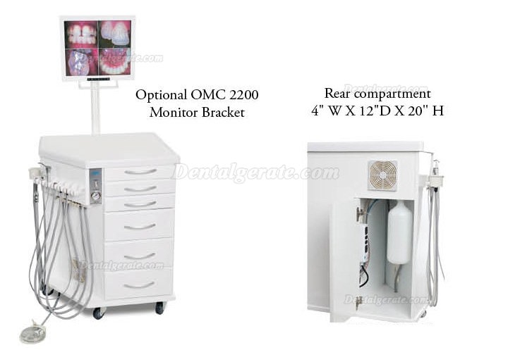 TPC OMC2375CV-SL/ OMC2375CV Dental alles in einem mobile behandlungseinheit zahnarzt